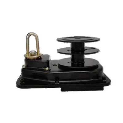 Troliu cu angrenaj melcat cu troliu montat pe tavan cu buclă